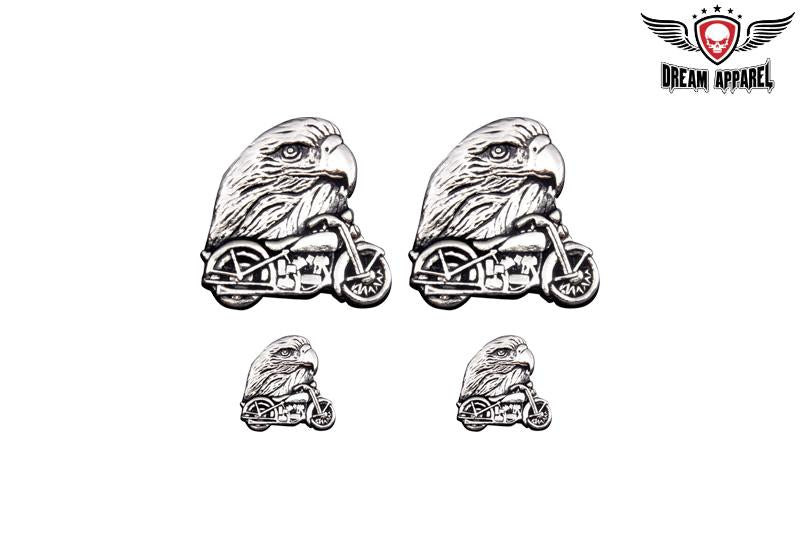 Eagle Motorcycle Logo for Saddlebags