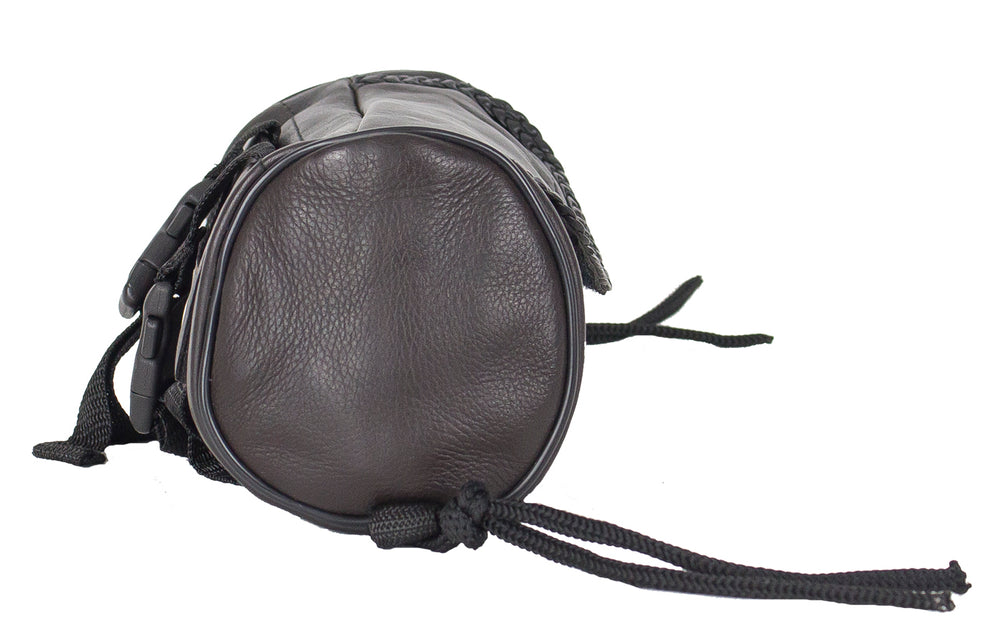 Brown Leather Motorcycle Tool Bag